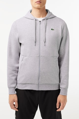 Sweat com capuz - Cinzento-claro