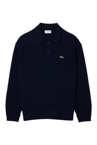 Camisola de lã - Azul-escuro