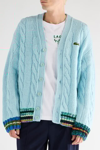 Camisola de lã - Azul-celeste