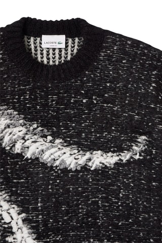 Camisola em lã e alpaca - Preto