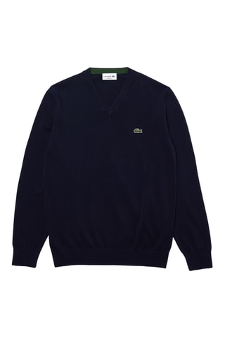 Camisola em algodão biológico - Azul-marinho