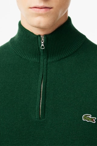 Camisola de lã - Verde-escuro