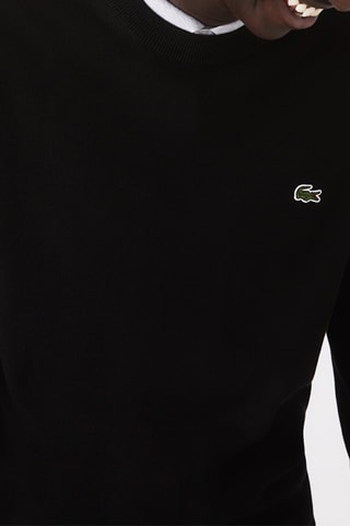 Camisola em algodão biológico - Preto