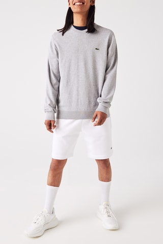Camisola em algodão biológico - Cinzento-claro