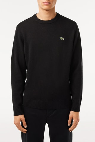 Camisola de lã - Preto