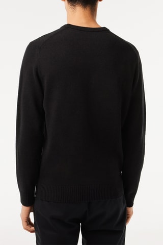 Camisola de lã - Preto