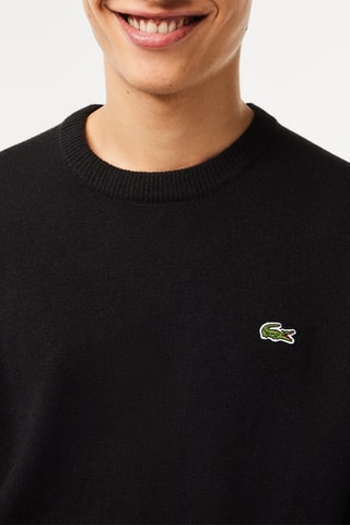 Camisola de lã - Preto