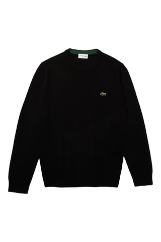 Camisola de lã - Preto