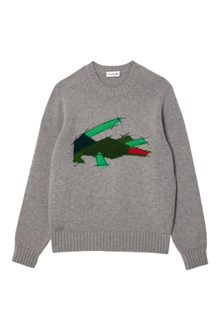 Camisola de lã - Cinzento-escuro mesclado