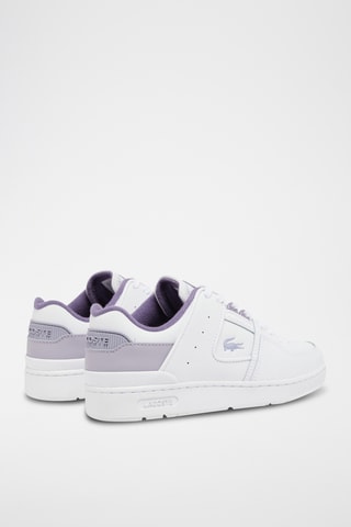 Sapatilhas em couro Court Cage - Branco