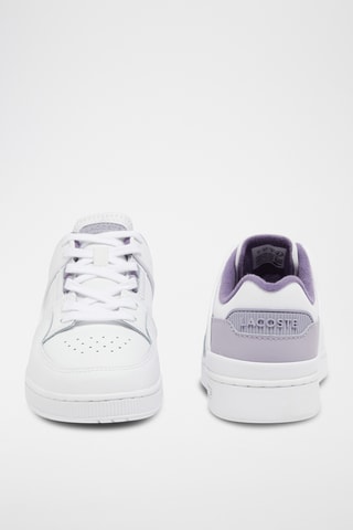 Sapatilhas em couro Court Cage - Branco