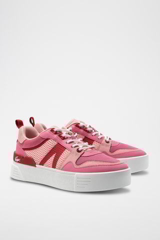 Sapatilhas de couro L002 - Rosa