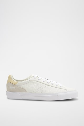 Sapatilhas em couro L006 Roland Garros - Cru
