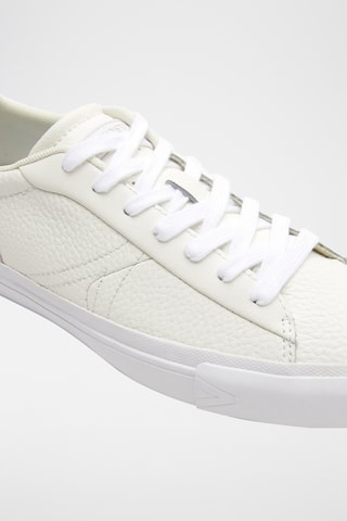 Sapatilhas em couro L006 Roland Garros - Cru