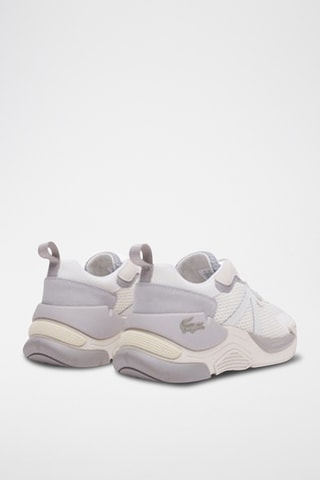 Sapatilhas de couro LW2 Xtra - Branco e cinzento-escuro