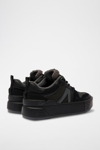 Sapatilhas de couro L002 - Preto