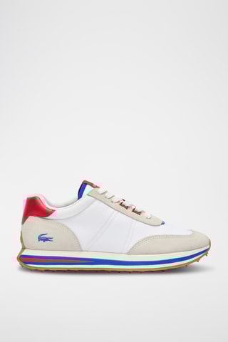 Sapatilhas de couro L-Spin - Branco