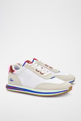 Sapatilhas de couro L-Spin - Branco