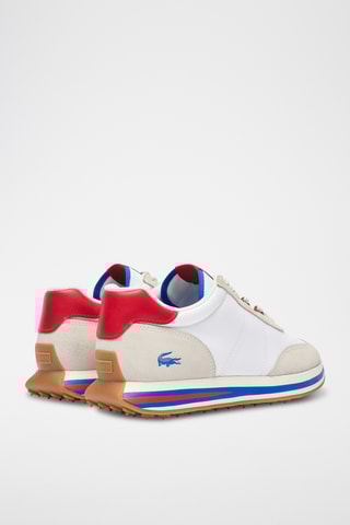 Sapatilhas de couro L-Spin - Branco