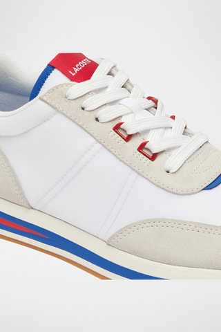 Sapatilhas de couro L-Spin - Branco