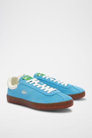Sapatilhas de nobuck Baseshot - Azul-celeste