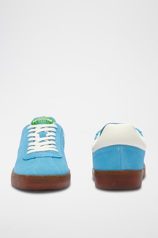 Sapatilhas de nobuck Baseshot - Azul-celeste