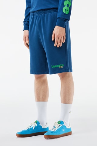 Sapatilhas de nobuck Baseshot - Azul-celeste