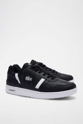 Sapatilhas de couro T-Clip - Preto