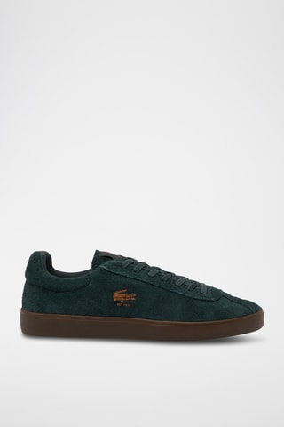 Sapatilhas de nobuck Baseshot - Verde-escuro