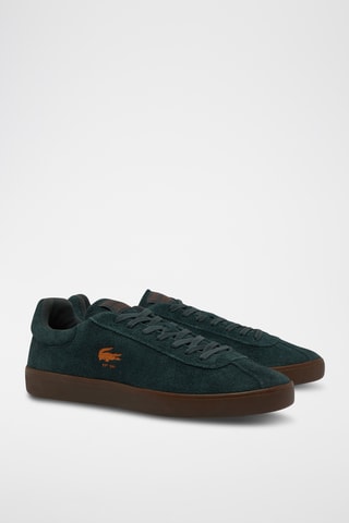 Sapatilhas de nobuck Baseshot - Verde-escuro