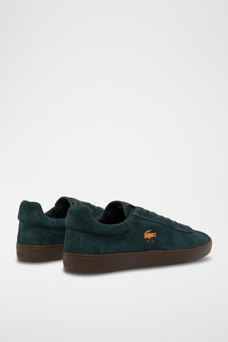 Sapatilhas de nobuck Baseshot - Verde-escuro
