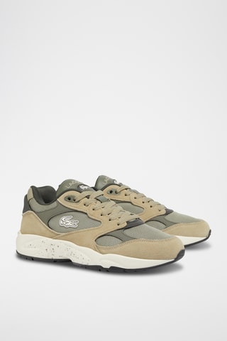 Sapatilhas em couro Storm 96 Lo Vintage - Caqui