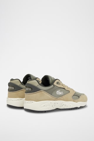 Sapatilhas em couro Storm 96 Lo Vintage - Caqui