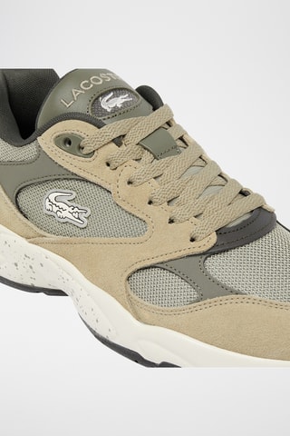 Sapatilhas em couro Storm 96 Lo Vintage - Caqui