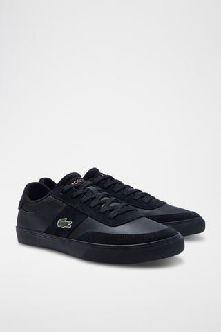 Sapatilhas em couro - Preto