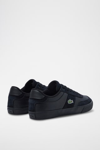 Sapatilhas em couro - Preto