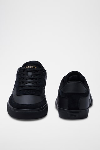 Sapatilhas em couro - Preto