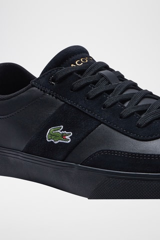 Sapatilhas em couro - Preto