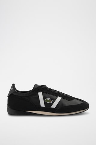 Sapatilhas em couro Low Pro Vintage - Preto
