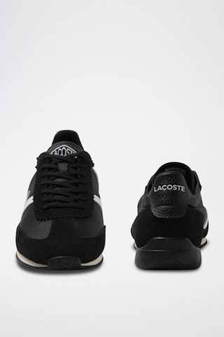Sapatilhas em couro Low Pro Vintage - Preto