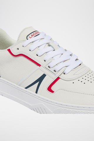 Sapatilhas de couro L001 - Branco