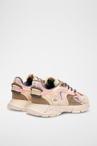 Sapatilhas L003 Neo - Cru e rosa