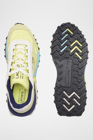 Sapatilhas em couro Elite Active - Verde-claro
