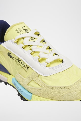 Sapatilhas em couro Elite Active - Verde-claro