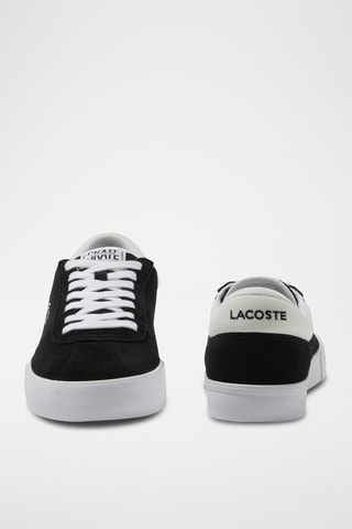 Sapatilhas em couro Trackserve - Preto e branco