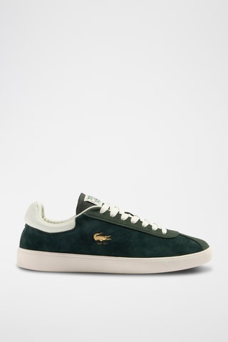 Sapatilhas em couro Baseshot - Verde-escuro