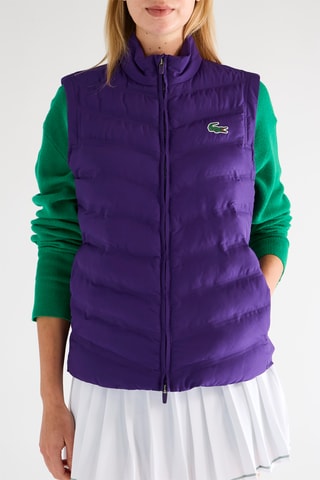 Colete acolchoado - Violeta