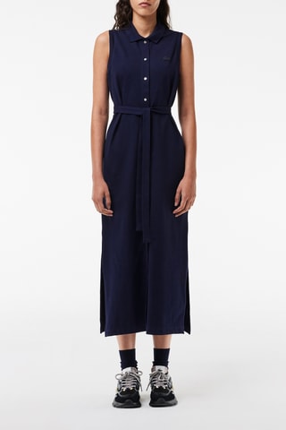 Vestido direito - Azul-marinho