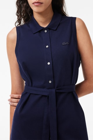 Vestido direito - Azul-marinho