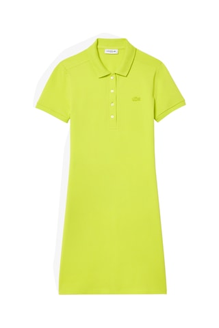 Vestido direito - Verde-lima
